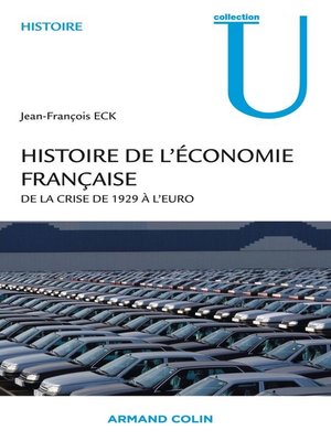 cover image of Histoire de l'économie française